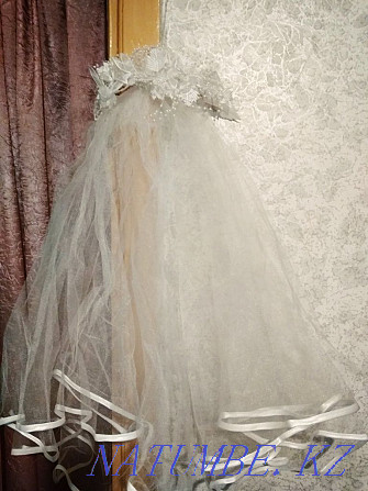 Свадебное платье 15000тг. Темиртау - изображение 4