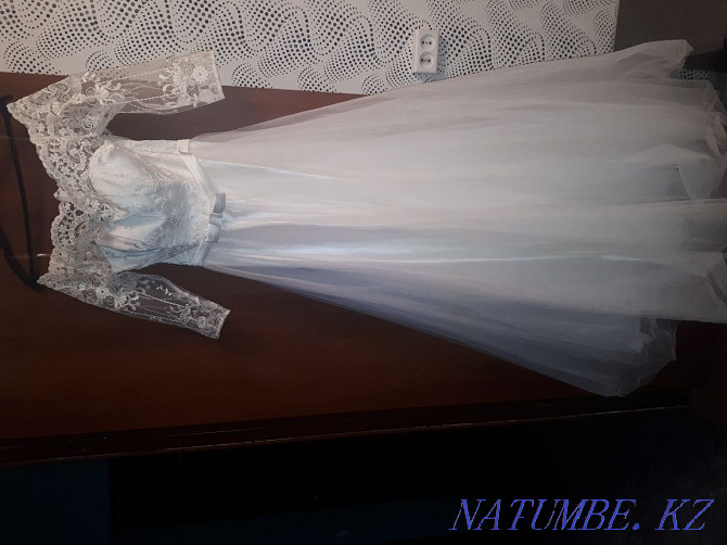 I will sell a wedding dress, dressed 1 time, the price is 20000 Aqtau - photo 2
