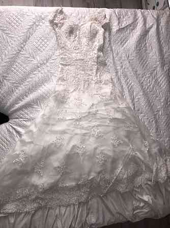 Платье свадебное, после дорогой химчистки Астана