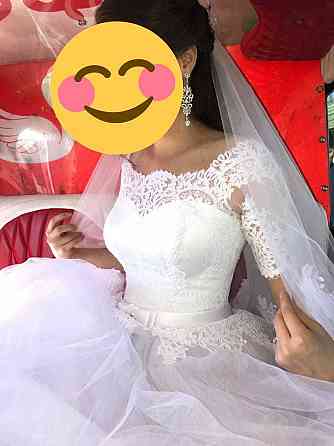 Продам свадебное платье  отбасы 