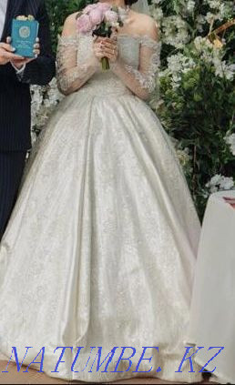 Sell beautiful wedding dress Almaty - photo 2