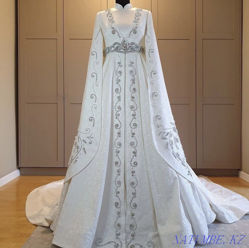 Свадебное платье от дизайнера Азамат Аргимбаева Атырау - изображение 6