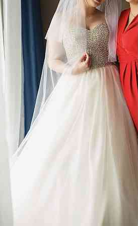 Шикарное Свадебное платье! Продам! Астана