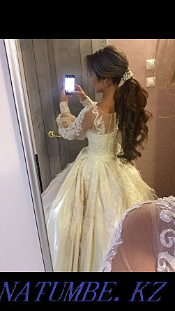 Rental. Wedding dress for 50.000 with saukele, veil, petticoat Ust-Kamenogorsk - photo 4