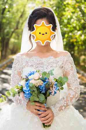 Свадебное платье Италия ручная работа Астана