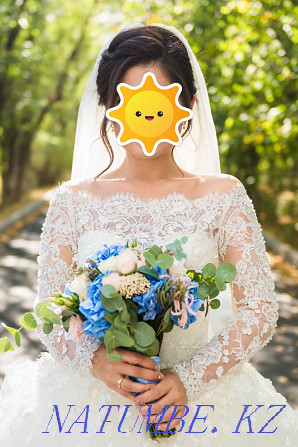 Свадебное платье Италия ручная работа Астана - изображение 1