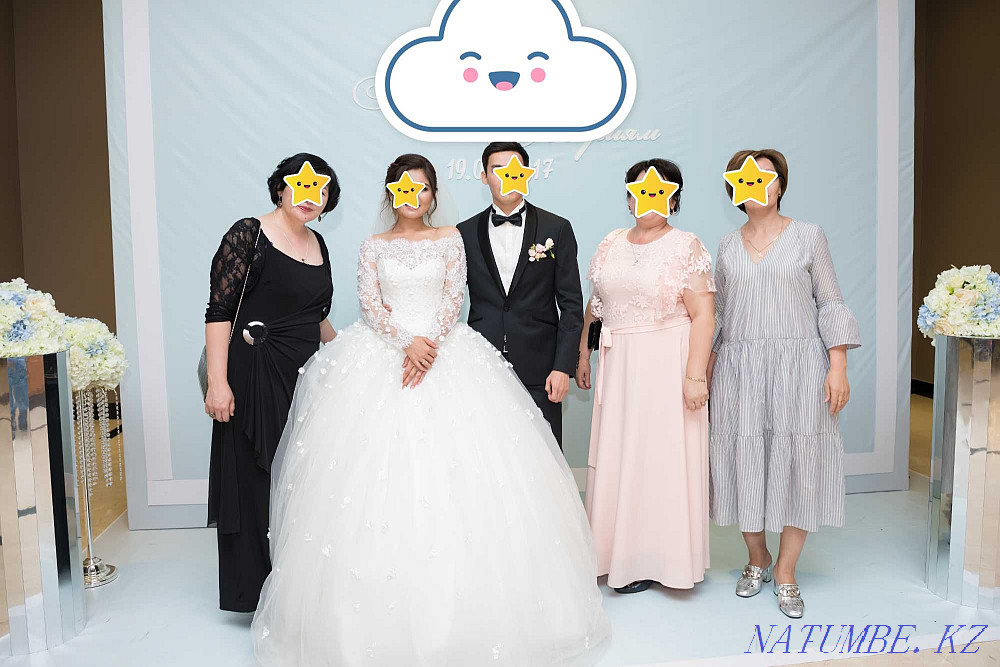 Свадебное платье Италия ручная работа Астана - изображение 4