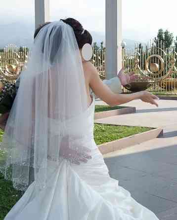 Свадебное платье очень красивое и нежное Almaty