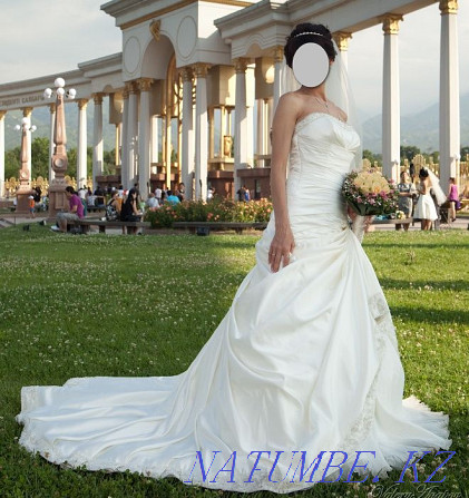 The wedding dress is very beautiful and delicate Almaty - photo 1