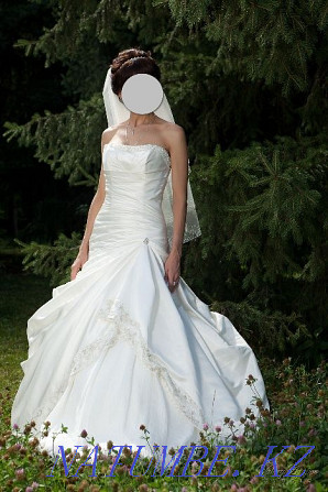 The wedding dress is very beautiful and delicate Almaty - photo 4