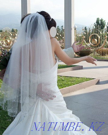 The wedding dress is very beautiful and delicate Almaty - photo 3