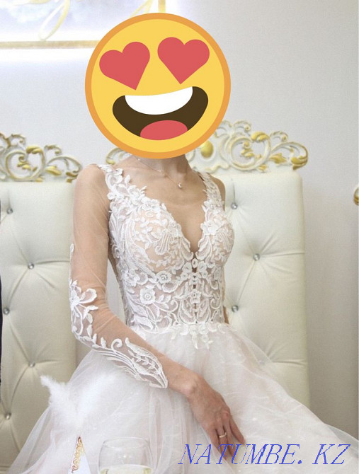 Продам платье на свадьбу или на узату Экибастуз - изображение 1