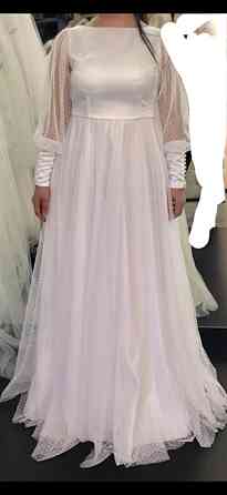 Продам белое платье в пол Павлодар
