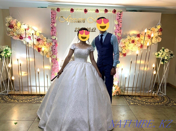 Продам шикарное свадебное платье Павлодар - изображение 3