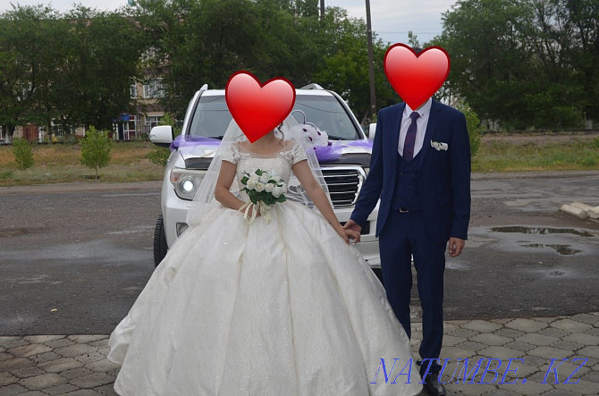 Продам шикарное свадебное платье Павлодар - изображение 4