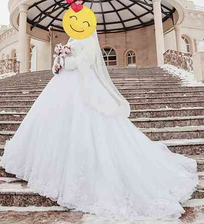 Срочно продам свадебное платье Астана