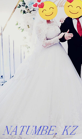 Срочно продам свадебное платье Астана - изображение 2