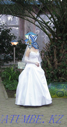 Продам красивое свадебное платье! Караганда - изображение 6