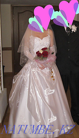 Продам красивое свадебное платье! Караганда - изображение 1