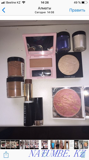 Burberry, tom ford,chanel, Dior, bobbi brown,mac, lancome оригинал Алматы - изображение 4