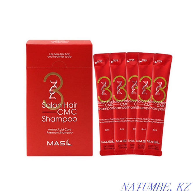 Masil. Профессиональный корейский шампунь и маска для волос в сашетах Алматы - изображение 3