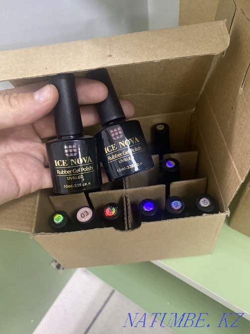 Гель лак новые, остаток товара Семей - изображение 1