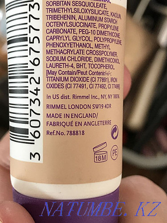 Новые тональные основы Rimmel London ! Оригинал! Караганда - изображение 3