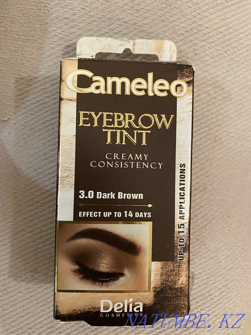 Продам новую краску тинт для бровей коричневый цвет Астана - изображение 1