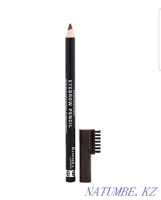Professional eyebrow pencil from Rimmel London.Dark brown Karagandy - photo 1