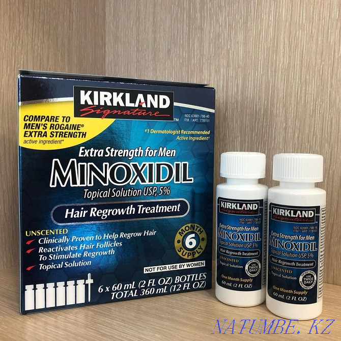 Minoxidil 5% ORIGINAL+, original dropper as a gift Акбулак - photo 1