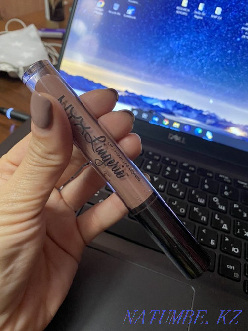 Новая жидкая помада Nyx Lingerie lipli 18 Алматы - изображение 3