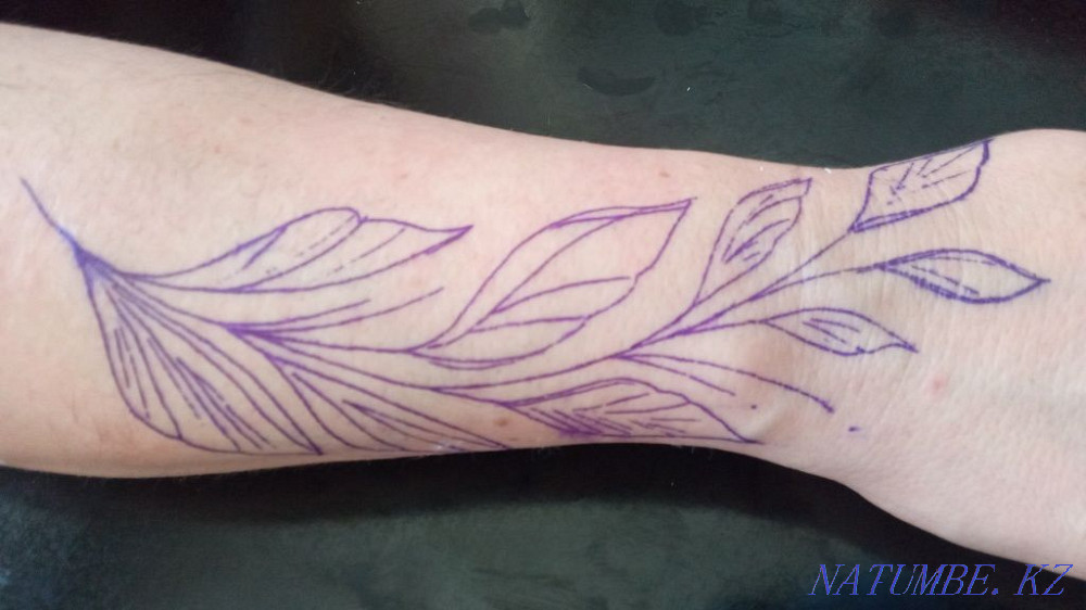 Mini tattoo, tattoo, temporary Балуана Шолака - photo 2