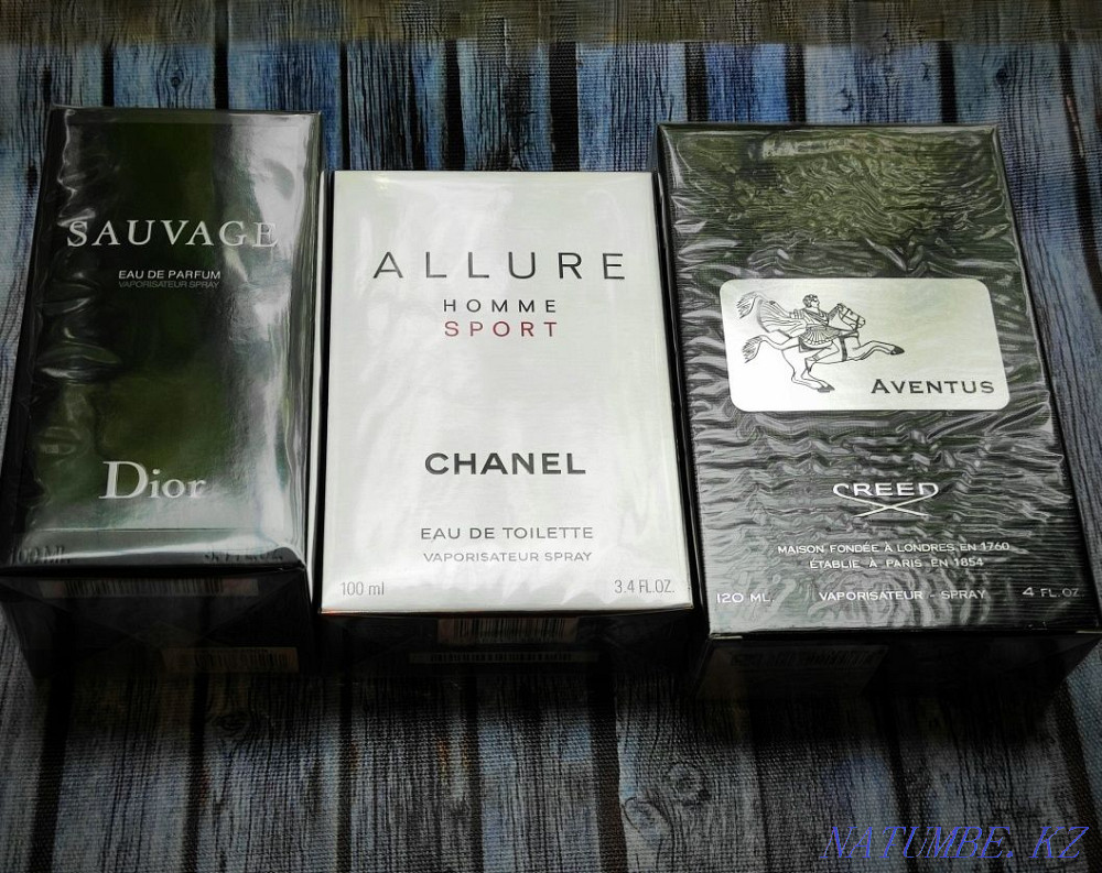 Парфюмерия сату Sauvage Dior Chanel Allure үй спорты Aventus Creed  Алматы - изображение 1