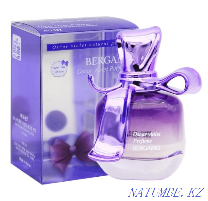 Духи Корея Bergamo Perfume Oskar violet 30 ml. Бергамо Астана - изображение 1