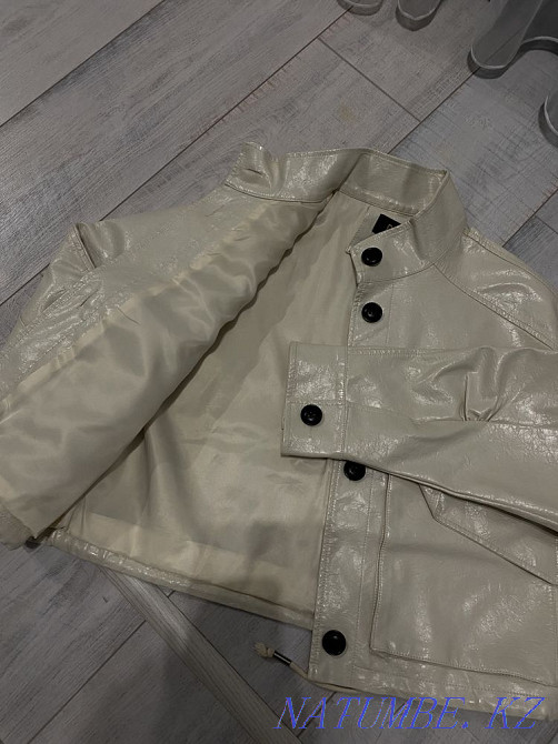 Women's leather jacket Astana - photo 3