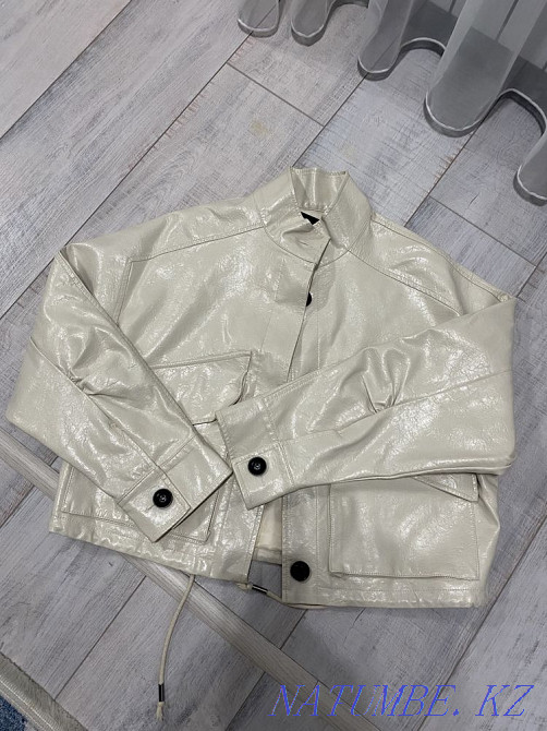 Women's leather jacket Astana - photo 2