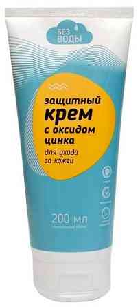 Крем «Без воды» с оксидом цинка при потливости ног, подмышек Astana