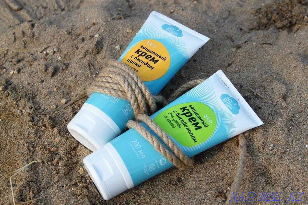 Аяқтарды, қолтықтарды терлеуге арналған мырыш оксиді бар «Сусыз» кремі  Астана - изображение 3
