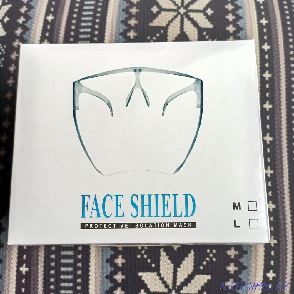 Защитная маска акриловый пластик не запотевает Алматы - изображение 4