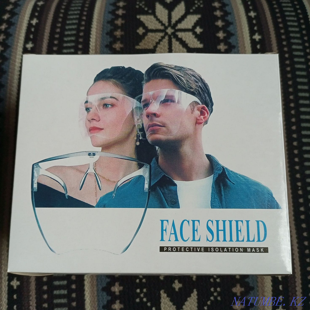 Защитная маска акриловый пластик не запотевает Алматы - изображение 2