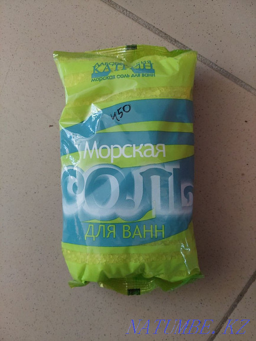 Морская соль, соль Морская для ванн Тараз - изображение 1