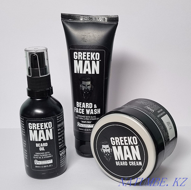 Greeko Man крем для укладки бороды (GREEKO MAN BEARD CREAM) 50 мл Астана - изображение 2