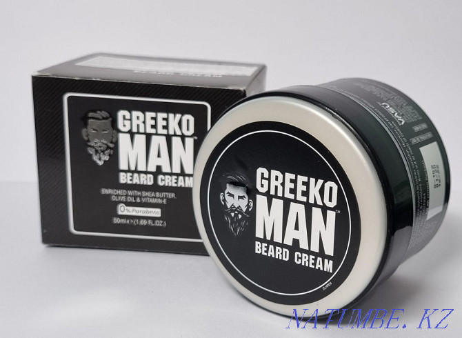 Greeko Man крем для укладки бороды (GREEKO MAN BEARD CREAM) 50 мл Астана - изображение 1