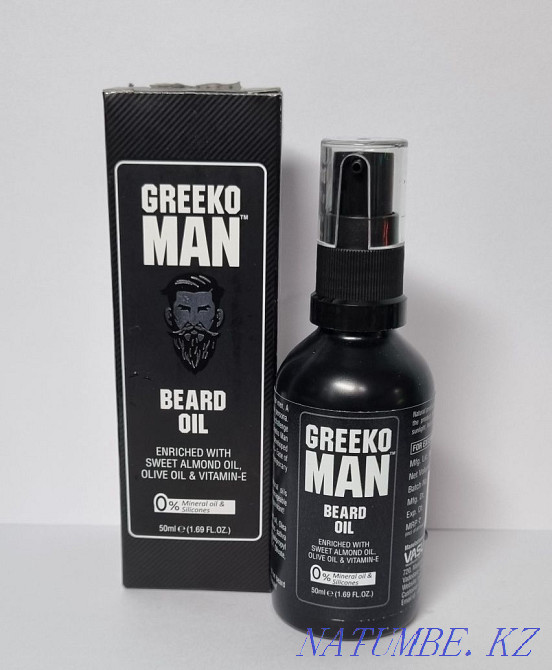 Beard and mustache oil Greeko Man Beard Oil VASU India Astana - photo 1