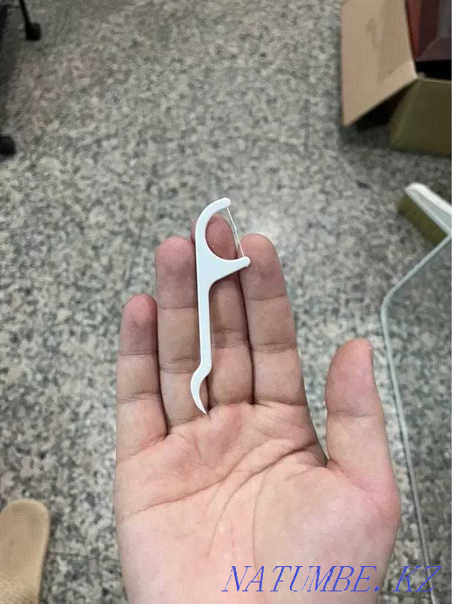 Plastic toothpick. Dental floss. Almaty - photo 3