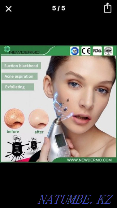 Microdermabrasion. Diamond peeling for face and body. Almaty - photo 1