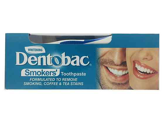 Зубная паста Дентобак для курящих (Dentobac Smokers' Toothpaste), 150 Астана