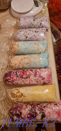 Bath salt with flower petals Almaty - photo 1