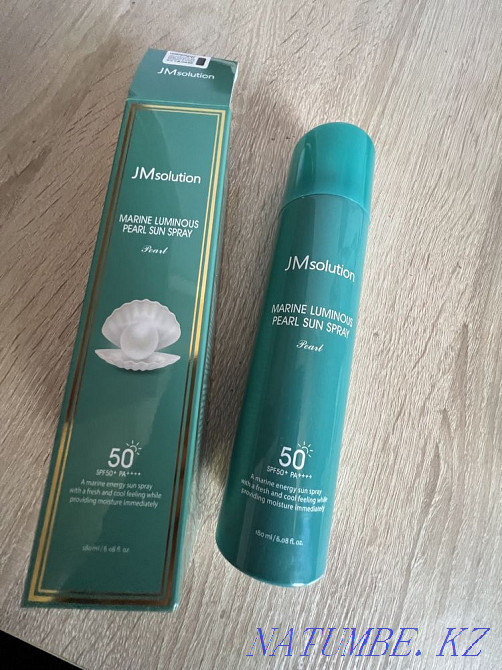 Солнцезащитный спрей с жемчугом JMsolution Marine Luminous Pearl Sun P Туздыбастау - изображение 1