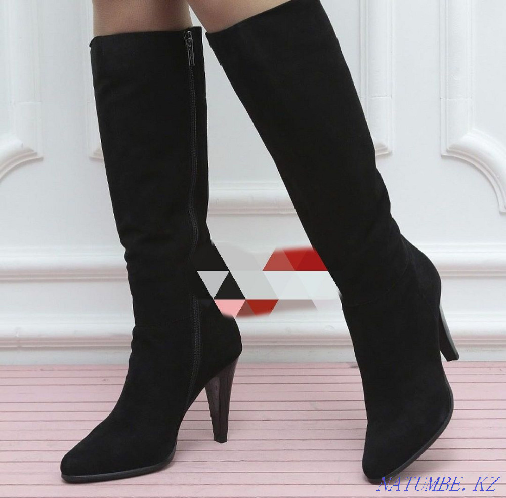 Замшевые сапоги Павлодар - изображение 1